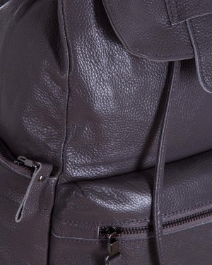 Рюкзак S5004 натуральная кожа (серый)