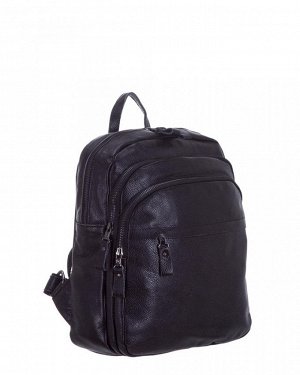 Рюкзак S16638 натуральная кожа (черный)
