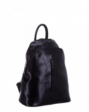 Рюкзак S16655A натуральная кожа (черный)