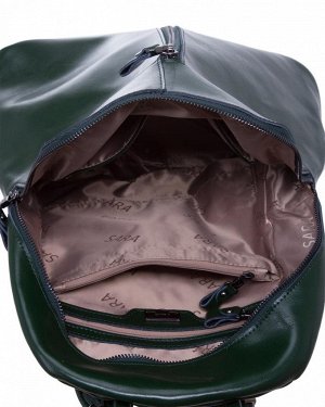 Рюкзак S16655A натуральная кожа (зелный)