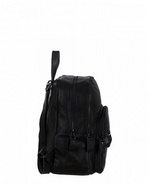 Рюкзак S15205 натуральная кожа (черный)