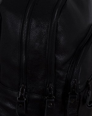 Рюкзак S15205 натуральная кожа (черный)