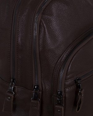 Рюкзак S15205 натуральная кожа (темно-бежевый)