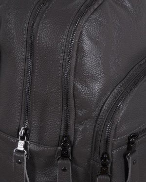 Рюкзак S15205 натуральная кожа (серый)