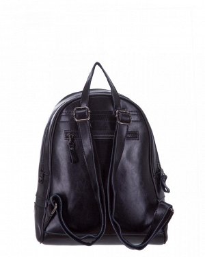 Рюкзак S160317A натуральная кожа (черный)