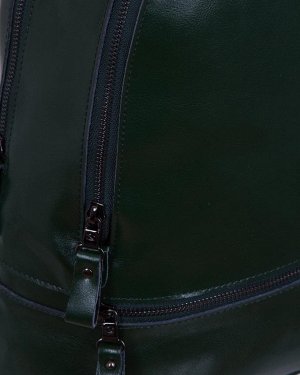 Рюкзак S160317A натуральная кожа (зеленый)