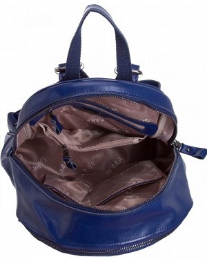 Рюкзак S160317A натуральная кожа (синий)