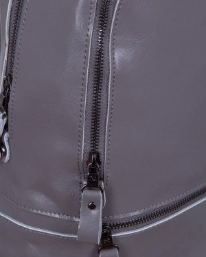 Рюкзак S160317A натуральная кожа (серый)