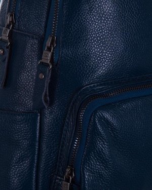 Рюкзак S029 натуральная кожа (голубой)