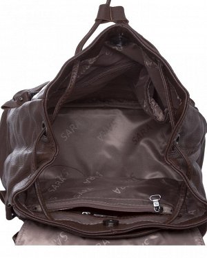 Рюкзак S031 натуральная кожа (темно-бежевый)