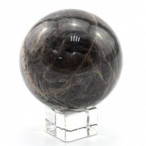Сувенирный шар из лунного камня, диаметр 61мм.