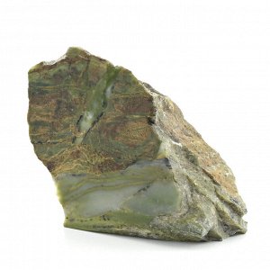 Камень офиокальцит 105*41*88мм, 372г