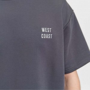 Футболка мужская MIST Men's casual размер, графитовый