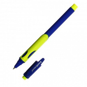 Ручка шариковая ErichKrause ErgoLine Kids, первоклассника, эргономичный держатель, корпус Soft-touch, узел 0.7 мм, чернила синие, микс, блистер