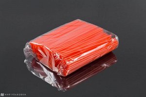 Трубочки д/кокт. 0,8х24 см красные (250 шт.)