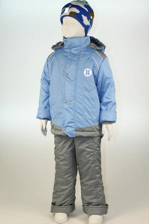 Голубой В прохладную погоду весной или осенью наиболее подходящим для активных прогулок на свежем воздухе является комплект , состоящий из куртки и брюк-полукомбинезона из плащевой ткани. Марка BARRAK