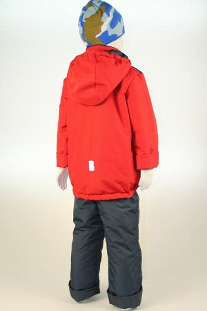 Красный В прохладную погоду весной или осенью наиболее подходящим для активных прогулок на свежем воздухе является комплект , состоящий из куртки и брюк-полукомбинезона из плащевой ткани. Марка BARRAK