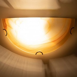 Светильник Дюна "Флави" 1 лампа E27 40Вт коричневый