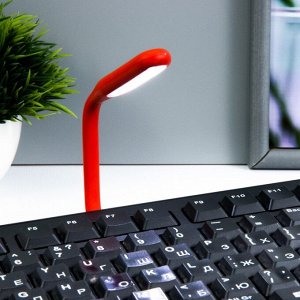Ночник &quot;Румби&quot; LED 2Вт USB подсветка для клавиатуры МИКС 1,5х1х17 см RISALUX