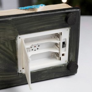 Светодиодная фигура «Праздничный вечер» 19x15x12 см, полистоун, батарейки ААх3 (не в комплекте), USB, свечение мульти