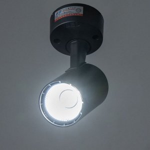 Светильник "Делми" LED 7Вт 6000К черный 7,8х11 см
