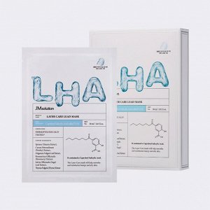 JMsolution Маска-салфетка с LHA кислотой Layer Care Lead Mask