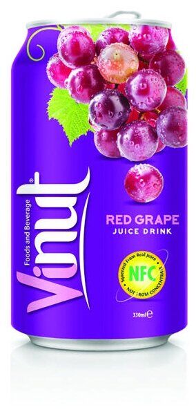 Напиток безалкогольный негазированный со вкусом винограда 330 мл.Т.М. Vinut Виноград 330мл