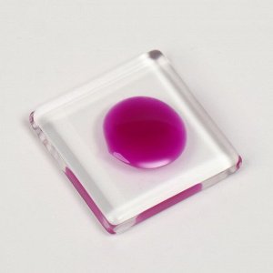 Гель лак для ногтей, люминесцентный, трехфазный, 8 мл, LED/UV, фиолетовый (47)