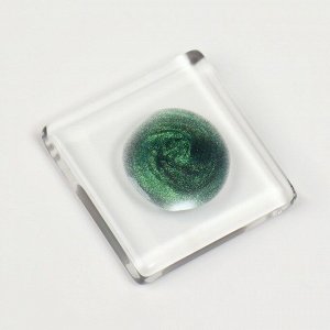 Гель-лак для ногтей, кошачий глаз, трехфазный, 8 мл, LED/UV, зелёный (05)