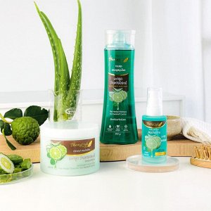 Шампунь на травах от перхоти "Бергамот и Алоэ Вера"  Thongsuk / Thongsuk Thai Herbal Shampoo Bergamot And Aloe