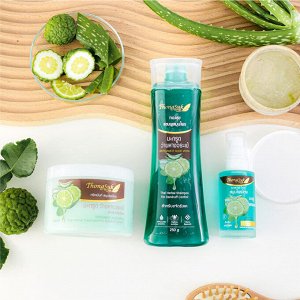 Тоник для волос травяной от перхоти «Бергамот и Алоэ» Thongsuk Thongsuk Hair Tonic For Dandruff Control Thai Herbal Bergamot Aloe Vera