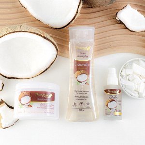 Маска для волос увлажняющая и оздоровительная "Кокос" ThongSuk / ThongSuk Butterfly Coconut Herbal Treatment Mask