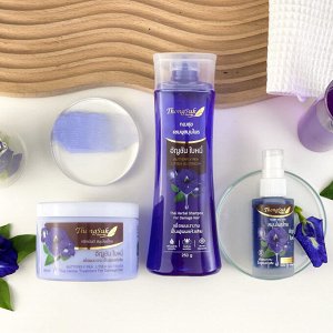 Тоник для поврежденных волос травяной «Клитория и Литсея» Thongsuk / Thongsuk Tonic For Damage Hair Thai Herbal Butterfly Pea Litsea Glutinosa