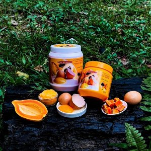 Маска для волос "Папайя и Желток" Carebeau / Carebeau Papaya & Egg Yolk Hair Treatment