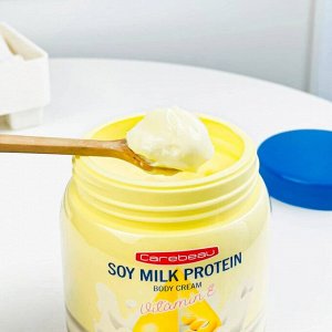 Крем для тела с протеинами соевого молока Carebeau / Carebeau Soy Milk Protein Body Cream