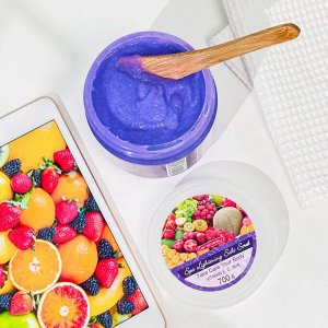 Скраб для тела солевой с витаминами С и Е "Фруктовый Микс" Carebeau / Carebeau Spa Lightening Salt Scrub Mixed Fruits