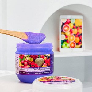 Скраб для тела солевой с витаминами С и Е "Фруктовый Микс" Carebeau / Carebeau Spa Lightening Salt Scrub Mixed Fruits