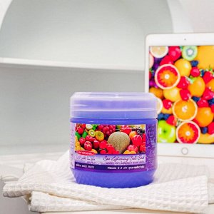 Скраб для тела солевой с витаминами С и Е "Фруктовый Микс" Carebeau / Carebeau Spa Lightening Salt Scrub Mixed Fruits