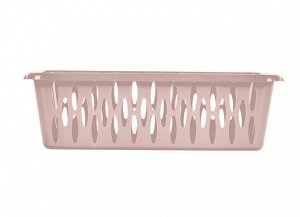 Корзинка, пластик, бежевый топаз, KEEPLEX Light S, 7,2 х 22,5 х 15 см