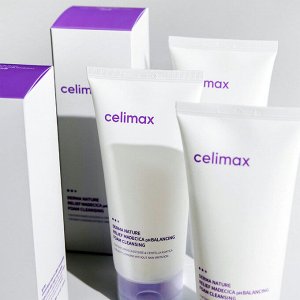 Слабокислотная очищающая пенка Celimax Derma Nature Relief Madecica pH Balancing Foam Cleansing