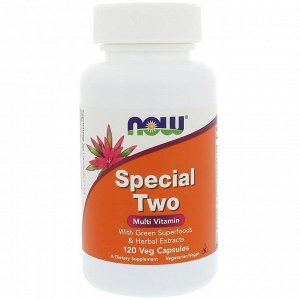 Now Foods, Special Two, Multi Vitamin, 120 Veg Capsules