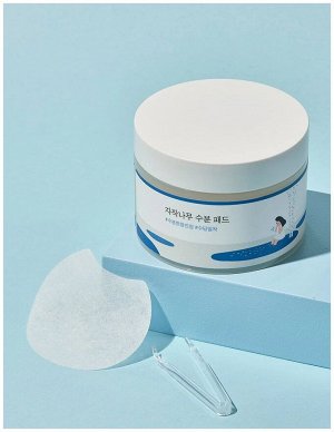 ROUND LAB Увлажняющие восстанавливающие тонер пэды для чувствительной кожи Birch Juice Moisturizing Pad 80 шт