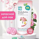 LION &quot;Shokubutsu&quot; Крем-гель для душа 500мл (мягкая упак) &quot;Японская Камелия&quot;