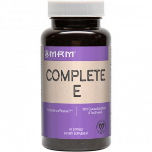 MRM, Комплекс с витамином E, 60 гелевых капсул