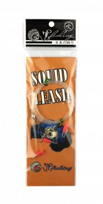 Поводок на кальмара JpFishing Squid Leash 3 (3,5м, 100см, леска 0,45мм, 3 поводка)