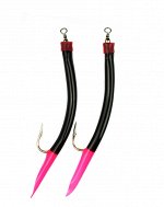 Крючки для ловли трески JpFishing Gummy Makk 8/0 (2шт, color 003)