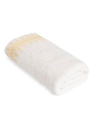 Полотенце 70x130 белый махровая ткань