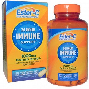 Natures Bounty, Эстер-C, улучшенный витамин С, 1000 мг, 120 таблеток