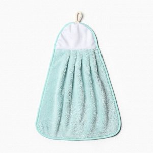 Салфетка декоративная Доляна "Дракоша" 25х34 см, 280 г/м2, микрофибра, 100% п/э
