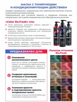 Оттеночная маска серебряный – re.fresh color mask
